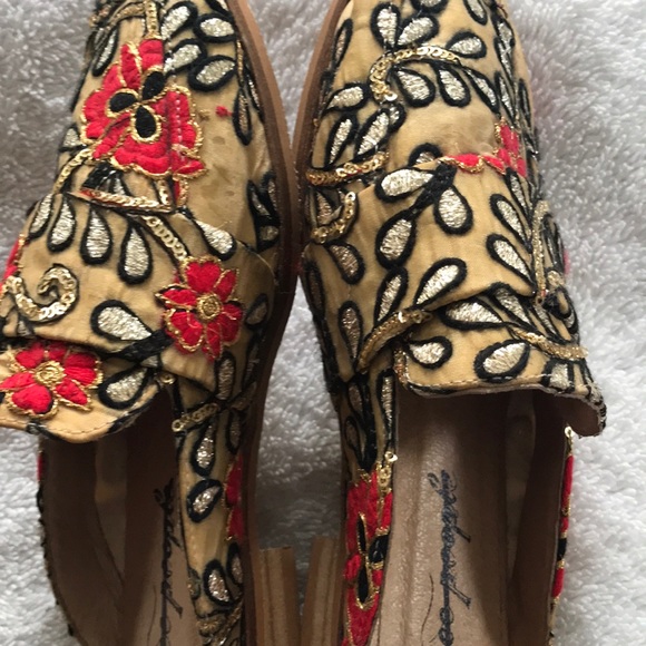 NWOB Sz 6 LAST ONE! Free People Brocade slip on - Picture 8 of 8